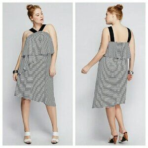 Lane Bryant Dress 18/20 Black White NWT